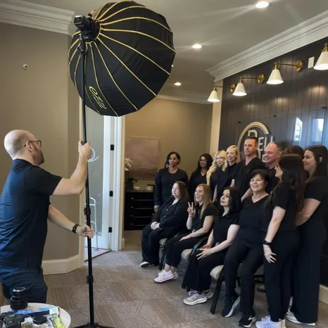 Bell Dental team photo shoot