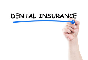 The words “Dental Insurance” being underlined with marker